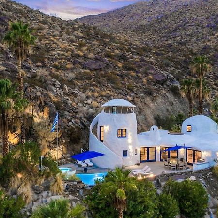 Villa Santorini House Panoramic Palm Springs Views Extérieur photo