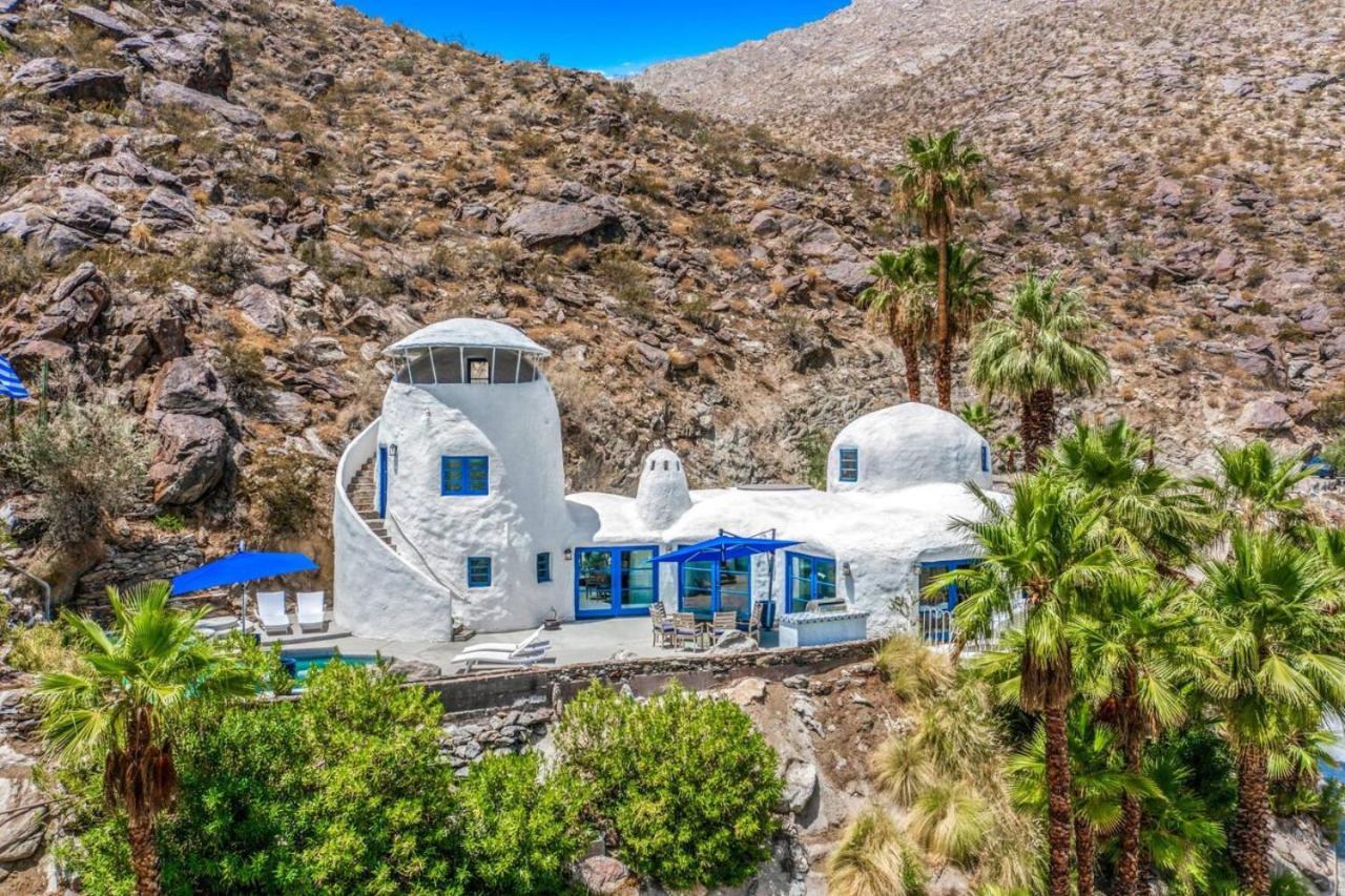 Villa Santorini House Panoramic Palm Springs Views Extérieur photo